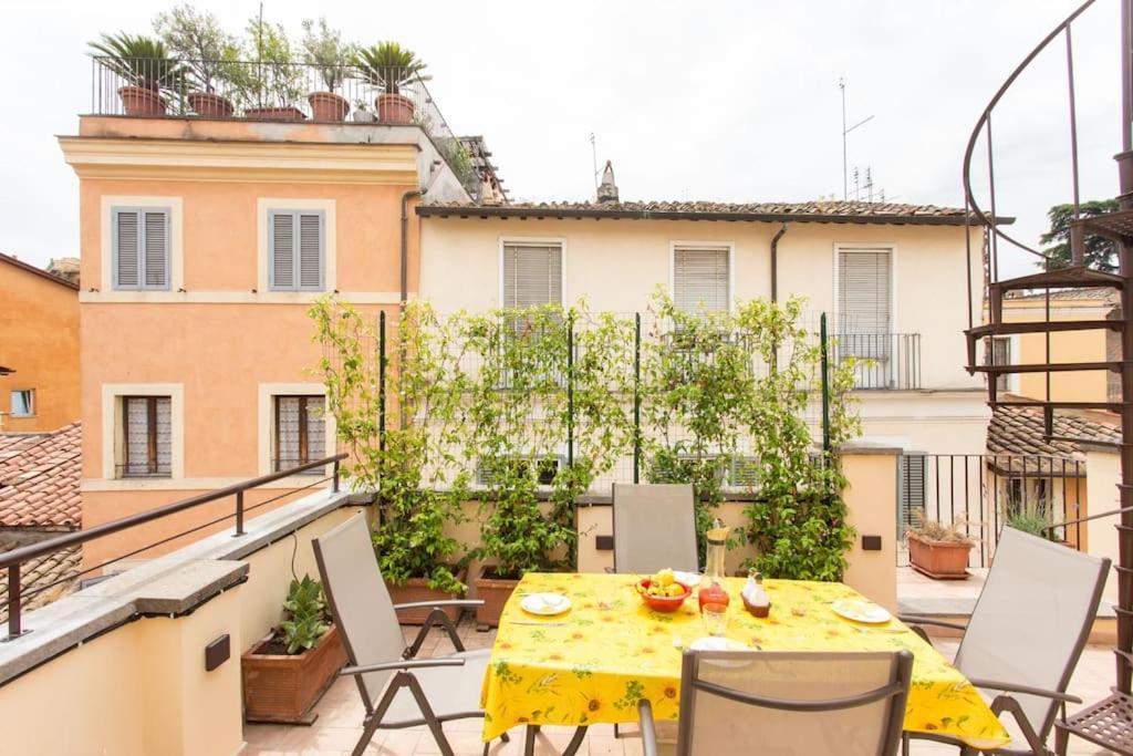 Frangipane 31 Monti Terrace Lägenhet Rom Exteriör bild